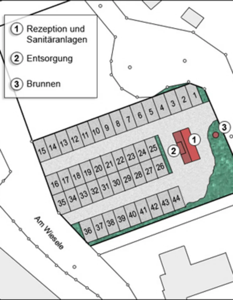 Wohnmobilstellplatz Pfronten Allgäu Informationsübersicht des Wohnmobilstellplatzes.