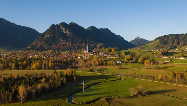 Pfrontener Tal im Herbst