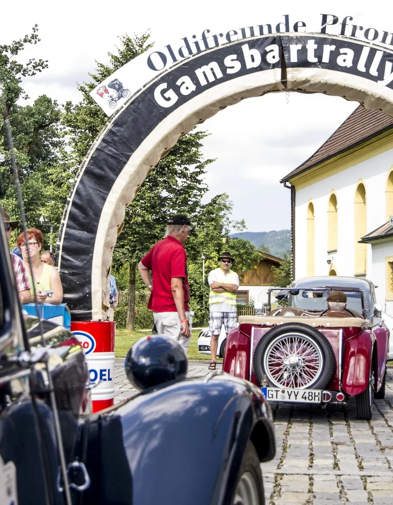 Oldtimer Versammlung Pfronten im Allgäu Gut besuchtes Oldtimertreffen in Pfronten im Allgäu.