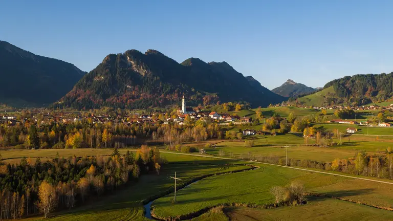 Pfrontener Tal im Herbst