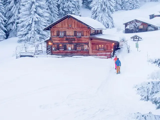 Geführte Schneeschuhwanderungen in Pfronten im Allgäu. 